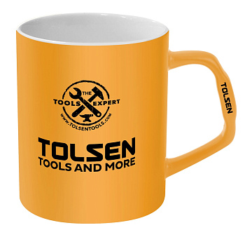Кружка с логотипом бренда "TOLSEN" TOLSEN TT90002
