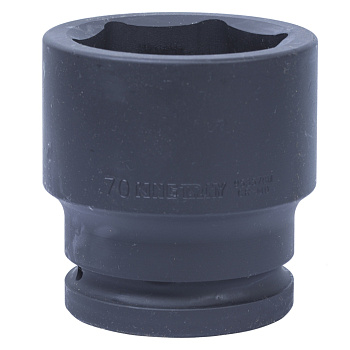 KING TONY Головка торцевая ударная шестигранная 1&1/2", 70 мм