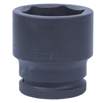 KING TONY Головка торцевая ударная шестигранная 1&1/2", 70 мм