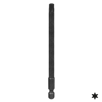 Вставка (бита) торцевая 1/4", Torx, Т40, 110 мм, для шуруповерта KING TONY 711140T