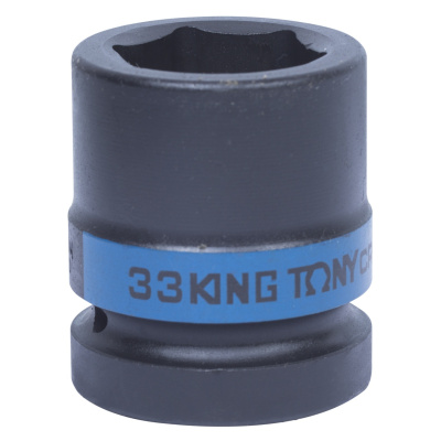 KING TONY Головка торцевая ударная шестигранная 1", 33 мм
