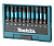 Набор бит Impact Black 50 мм 10 шт.(PH1,PH2,PH3,PZ1,PZ2,PZ3,T15,T20,T25,T30 ) Makita
