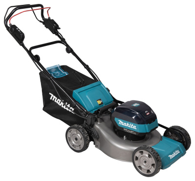 Аккумуляторная газонокосилка Makita LM001GZ • 40V XGT • 1900 Вт • дека 48 см • травосборник 62 л • привод 1.5-5 км/ч • 4в1 • WG