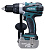 Аккумуляторная дрель-шуруповерт Makita LXT DDF458Z 18В • 91 Нм • 2 000 об/мин