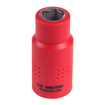 KING TONY Головка торцевая диэлектрическая шестигранная 1/2", 12 мм