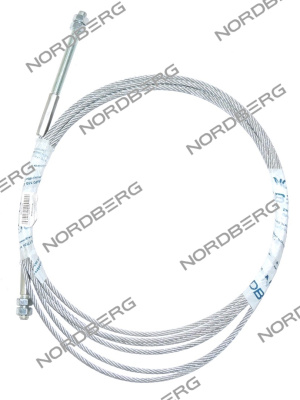 NORDBERG Ремкомплект для подъемника N4121A-4T, трос (до 2022г.)