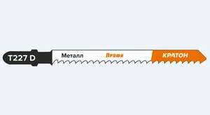 Пилка лобзиковая по дереву Кратон PROFESSIONAL T101 BRF (набор 2 шт.)
