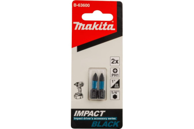 Насадка Impact Black PH1, 25 мм, C-form, 2 шт. Makita