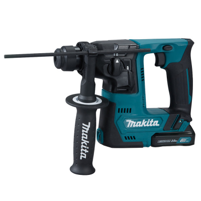 Аккумуляторный перфоратор Makita HR140DWAJ • 12V CXT • SDS-PLUS • 14 мм • 1.0 Дж • 2 режима