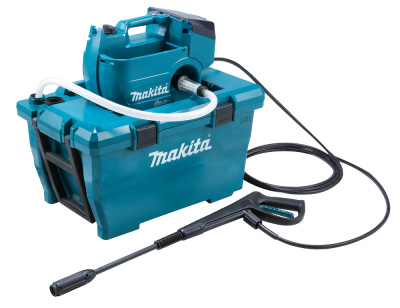 Аккумуляторная мойка высокого давления Makita DHW080ZK • 18V X2 LXT • 50 л • 800 Вт