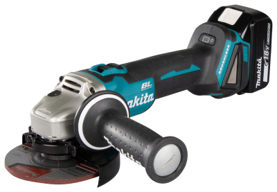 Аккумуляторная УШМ Makita DGA504RT • 18V LXT • BL • ADT • AFT • XPT • 125 мм • 8500 об/мин