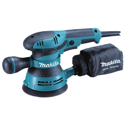 Сетевая эксцентриковая шлифовальная машина Makita BO5040 • 300 Вт • 125 мм • 12000 об/мин