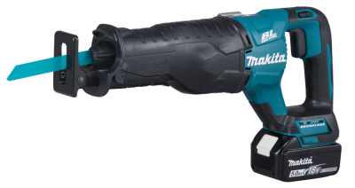 Аккумуляторная сабельная пила Makita DJR187RT • 18V LXT • 0-3000 об/мин • 32 мм