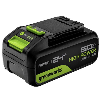 Аккумулятор Greenworks G24HP5 24В 5А*ч литий-ионная 2957807