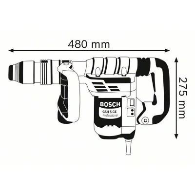 Отбойные молотки и бетоноломы GSH 5 СE BOSCH