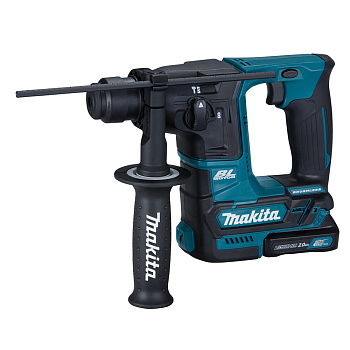 Аккумуляторный перфоратор Makita CXT HR166DWAJ 12В • SDS-PLUS • 16 мм • 1,1 Дж