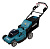 Аккумуляторная газонокосилка Makita DLM481CT2 • 18V X2 LXT • 860 Вт • 48 см • травосборник 62 л • 2.5-5 км/ч • 4в1 • XPT • в комплекте 2xBL1850B DC18SH
