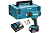 Аккумуляторный тепловой пистолет Makita DHG181RT1J • 18V LXT • 550 град • 2 скорости • 6 режимов • кейс MakPac • насадки