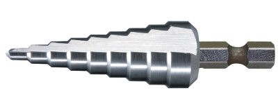 Сверло ступенчатое HSS с прямым желобком, 4-12x65, 1/4" Makita
