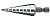 Сверло ступенчатое HSS с прямым желобком, 4-12x65, 1/4" Makita