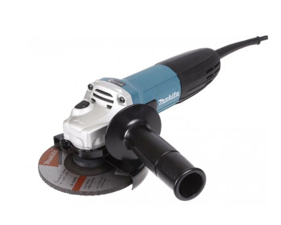 Сетевая УШМ Makita GA5030RK • 720 Вт • 125 мм • 11000 об/мин • плавный пуск • антирестарт • 1.4 кг • кейс