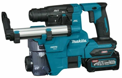 Аккумуляторный перфоратор Makita HR010GD201 • 40V XGT