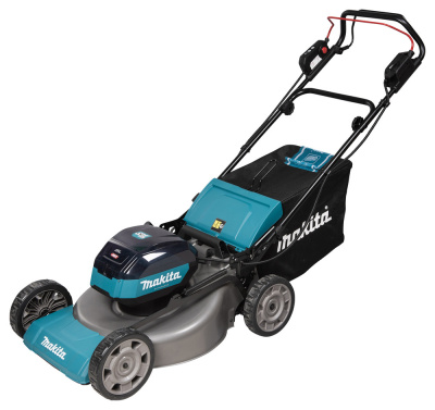 Аккумуляторная газонокосилка Makita LM002GZ • 40V XGT • 1900 Вт • дека 53 см • травосборник 70 л • привод 1.5-5 км/ч • 4в1 • WG