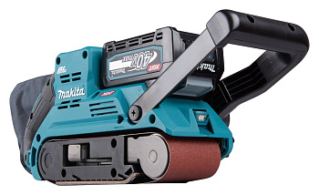 Аккумуляторная ленточная шлифовальная машина Makita BS001GZ • 40V XGT • BL • XPT • AWS • лента 76 мм • скорость 120-470 м/мин
