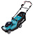 Аккумуляторная газонокосилка Makita LM004GM103 • 40V XGT • 740 Вт • ширина 42 см • травосборник 50 л • 3в1 • в комплекте BL4040 DC40RC