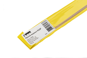 Прутки медные КЕДР CuSi3 d1.6 мм (1000мм, пачка 5 шт) Прутки медные КЕДР CuSi3 d1.6 мм (1000мм, пачка 5 шт)