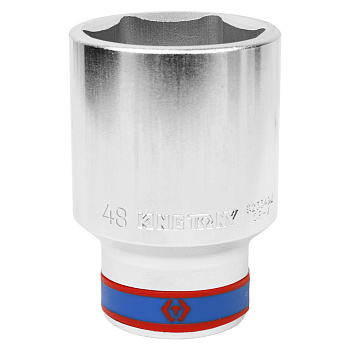 KING TONY Головка торцевая глубокая шестигранная 3/4", 48 мм