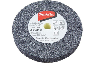 Насадка шлифовальная круглая по металлу для ПШМ A24P, 125х19x12,7 мм Makita
