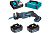 Аккумуляторная сабельная пила Makita DJR185RFE • 18V LXT • ход 13 мм • рез 50 мм • в комплекте 2х3.0 Ач и зарядное устройство