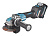 Аккумуляторная УШМ Makita GA041GZ01 • 40V XGT • BL • 125 мм • 3000-8500 об/мин • X-Lock • AFT • AWS • XP