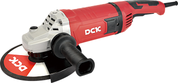 Машина шлифовальная угловая DCK KSM05-230S, 2800Вт, 230м. антивибрация, пылезащита