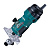 Фрезер кромочный Makita M3702B • 530 Вт • 35000 об/мин • цанга-6 мм • глубина 42 мм • антирестарт • 1.4 кг • коробка