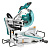 Сетевая торцовочная пила консольного типа Makita LS1019L • 1510 Вт • 260 мм • 3200 об/мин