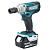 Аккумуляторный ударный гайковерт Makita DTW190RME • 18V LXT • M8-M16 • 190 Нм • 0-2300 об/мин