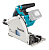 Аккумуляторная погружная дисковая пила Makita DSP601ZU • 18V X2 LXT • 165 мм