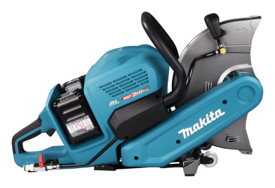 Аккумуляторный резчик Makita CE001GZ • 2x36V XGT • BL • d-355x25.4 мм • рез 127 мм • 5300 об/мин • набор для подачи воды • AFT • WG