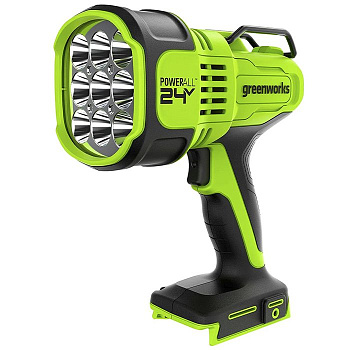 Фонарь-прожектор светодиодный аккумуляторный Greenworks, G24SL, 24V, без АКБ и ЗУ