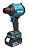 Аккумуляторная воздуходувка Makita DAS180Z • 18V LXT • BL • воздушный поток до 200 м/с • расход до 1.1 м³/мин • макс. сила всасывания 10.3 кПа