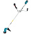Аккумуляторная травокосилка Makita DUR190URT3 • 18V LXT • 300 мм • велосипедная рукоятка