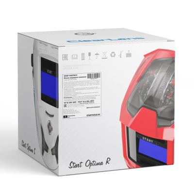 Коробка к маскам сварщика START Clear Lens, гофрокороб полноцвет  (299*242*246)  55STK100
