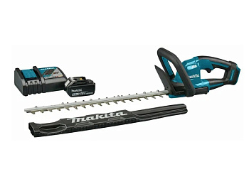 Аккумуляторный кусторез Makita DUH506RF • 18V LXT • BL • 320 Вт • 50 см • 4000 рез/мин • диаметр раскрытия 20 мм • XPT • в комплекте BL1830B DC18RC