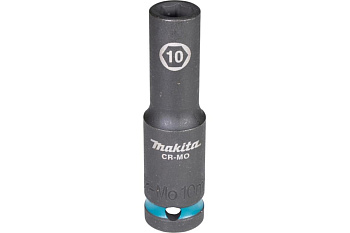 Ударная удлиненная торцовая головка Impact Black 1/2" 10x81,5 мм Makita