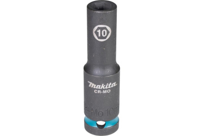 Ударная удлиненная торцовая головка Impact Black 1/2" 10x81,5 мм Makita