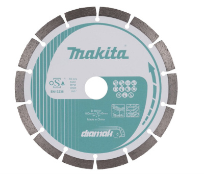 Алмазный диск сегментированный по бетону/мрамору Diamak 180х22,23 мм