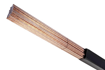 Прутки омедненные КЕДР TIG ER70S-6/SG2 Ø2,4мм (1000мм пачка 2кг)