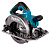 Аккумуляторная дисковая пила Makita HS004GZ • 40V XGT Li-ion • 190/185 мм • 6000 об/мин